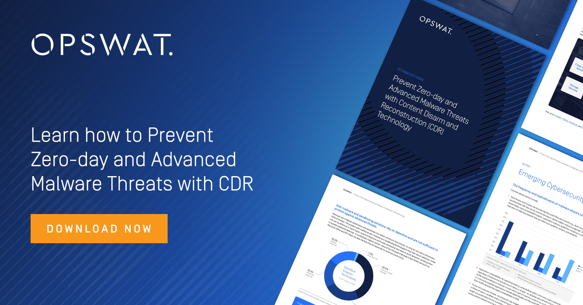 Opswat Content Disarm And Reconstruction Cdr Technology Guide Opswat Content Disarm And Reconstruction Cdr Technology Guide